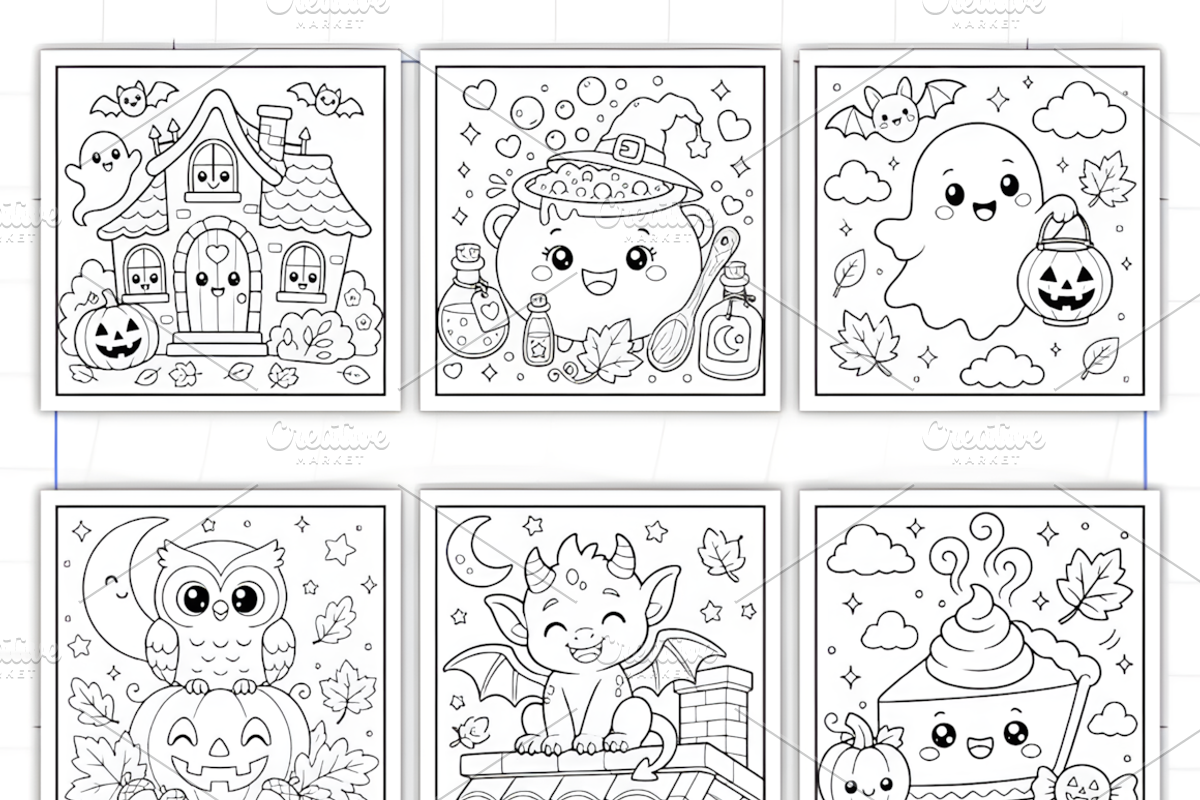 Spooky Cutie Bold and Easy, a Seasonal Illustration by Design Station (Photo 3 of 3)