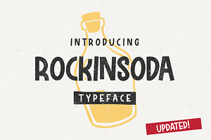 Rockinsoda Playful Font