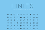 Linies - Line icon set, an Outline Icon by Ui Store (Thumbnail 2 of 2)