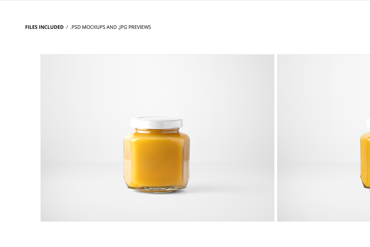 Jam Jar Mockup Set, a Packaging Mockup by Creatsy (Photo 2 of 9)