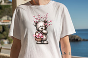Whimsical Easter Teddy Bear Clipart, an Illustration by SVGArt (Thumbnail 3 of 7)