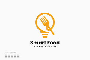 Smart Food Logo, a Branding & Logo Template by Zeer Graphic