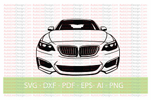 2 series F22 Car Vector