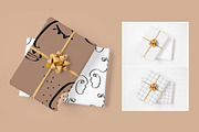 GIFT WRAP MOCKUPS | PSD, a Packaging Mockup by bazarova (Thumbnail 4 of 10)