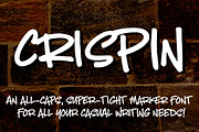 Crispin: handwritten marker font, a Font by Missy Meyer (Thumbnail 1 of 6)