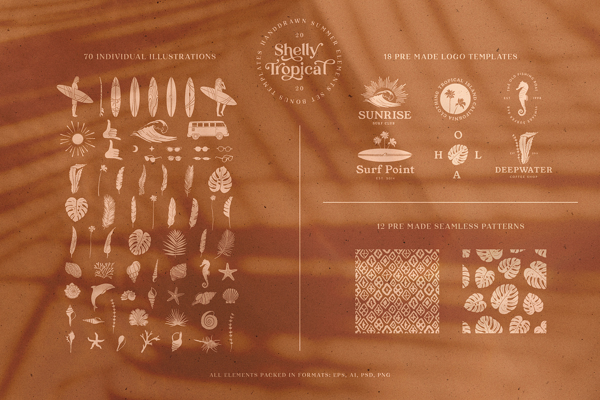 70's Summer Graphics Collection, an Object Graphic by Ayya Studio (Photo 2 of 15)