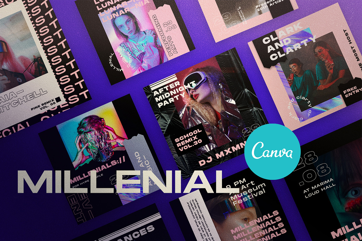 Brand Social Media Pack Canva Bundle, a Social Media Template by Dirtytemp Studio (Photo 10 of 44)
