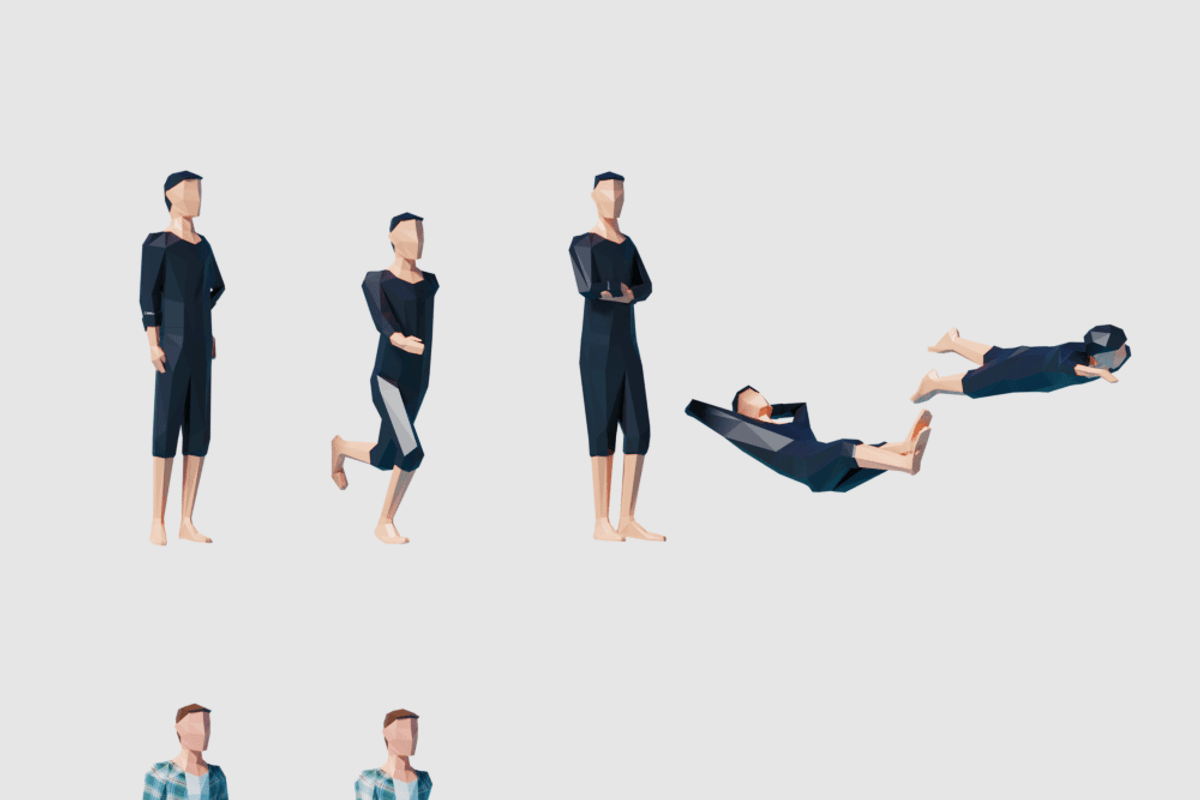 Summer People, a Characters & Person 3D Model by Studio Ochi (Photo 4 of 12)