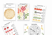 Pizza Activity Book for Kids, an Education Illustration by Sunshine Art (Thumbnail 5 of 6)