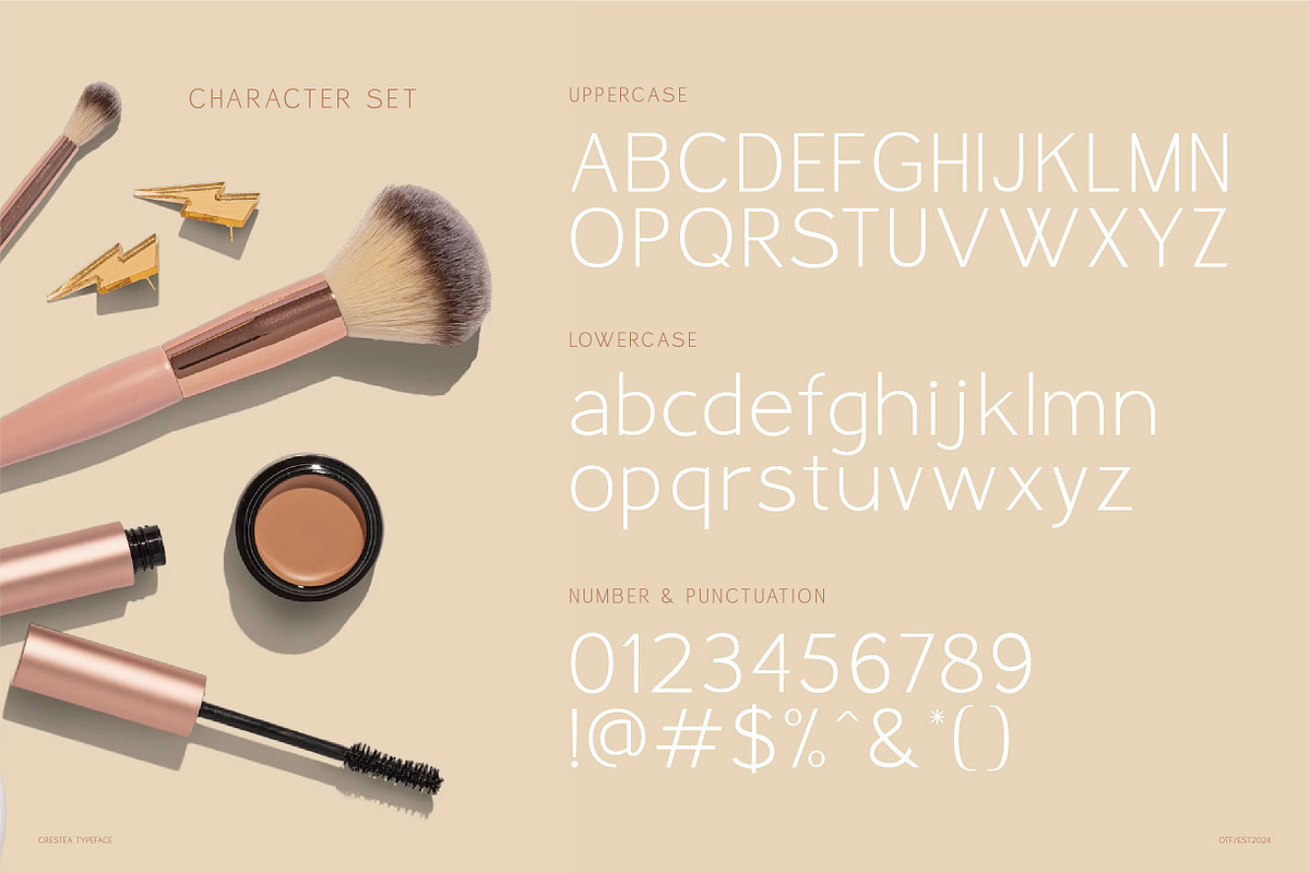 Crestea - Elegant Sans Serif Font, a Sans Serif Font by Vadovastd (Photo 2 of 7)