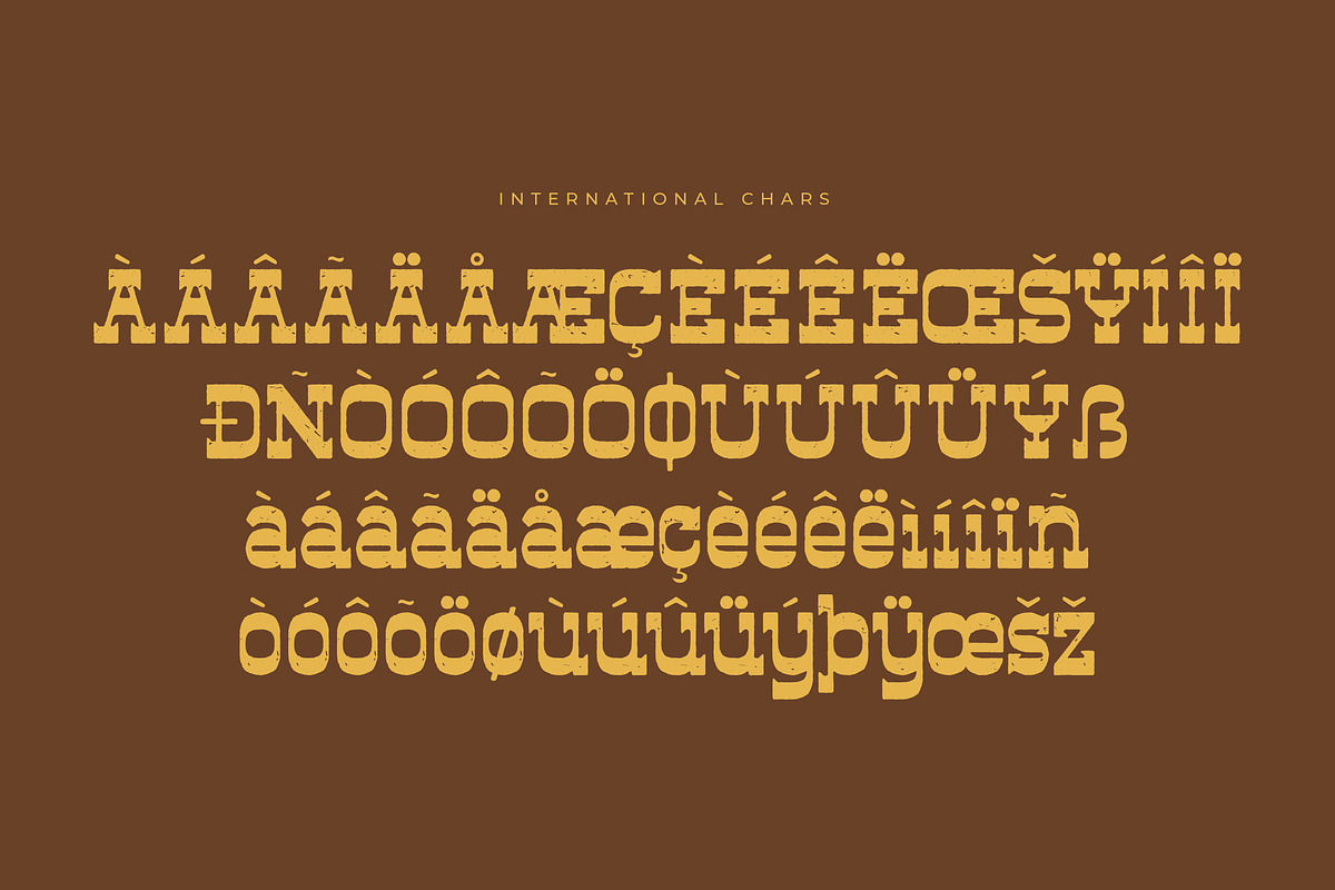 Austin Ghodes Slab Serif Font, a Serif Font by Letterena Studios (Photo 14 of 15)