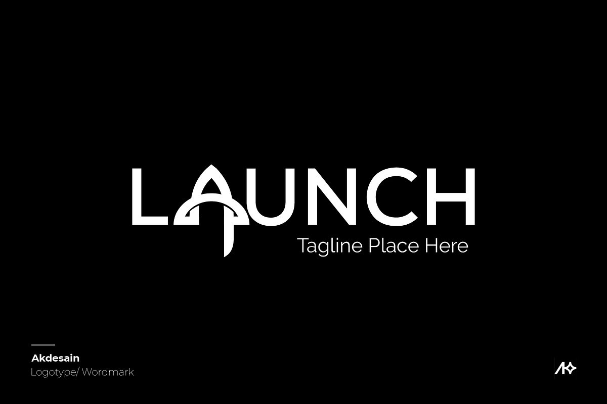 Lauch Wordmark Logo, a Branding & Logo Template by Akdesain