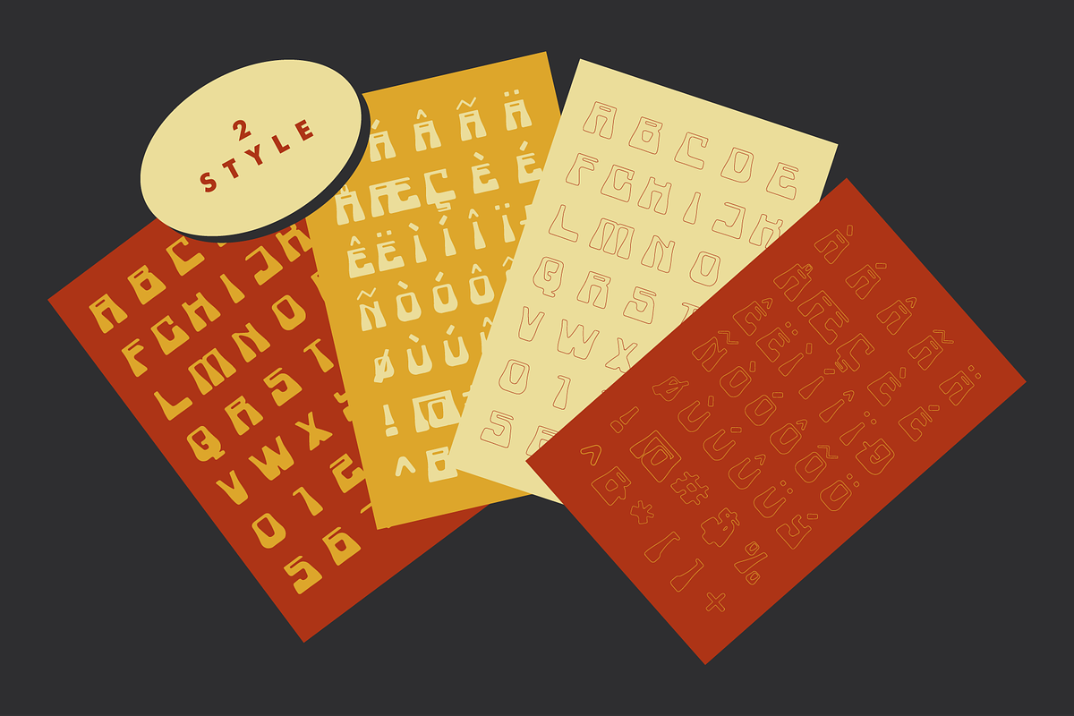 ELDARODA - Handdrawn Duo Font, a Font by Rightwheels (Photo 2 of 9)