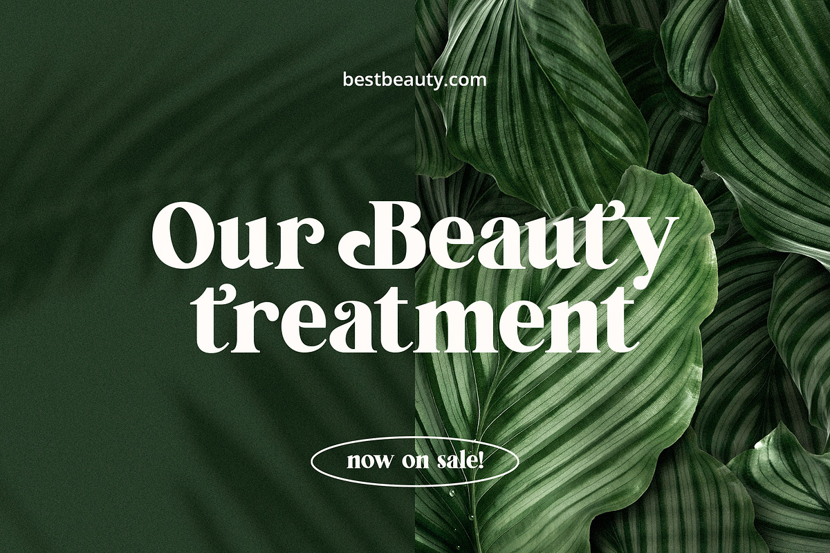 Tropical Garden font, a Serif Font by Davide Bassu (Photo 13 of 15)