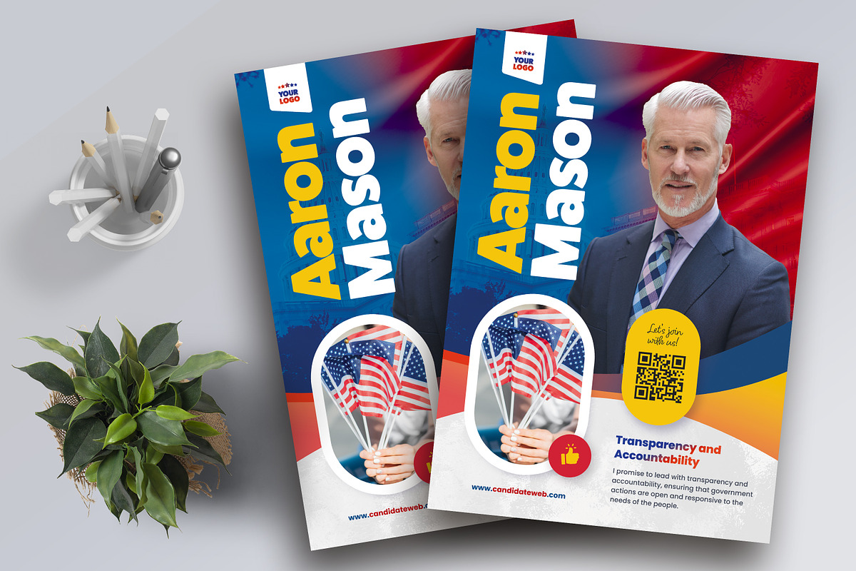 Politic Flyer Template, a Flyer Template by Boostock