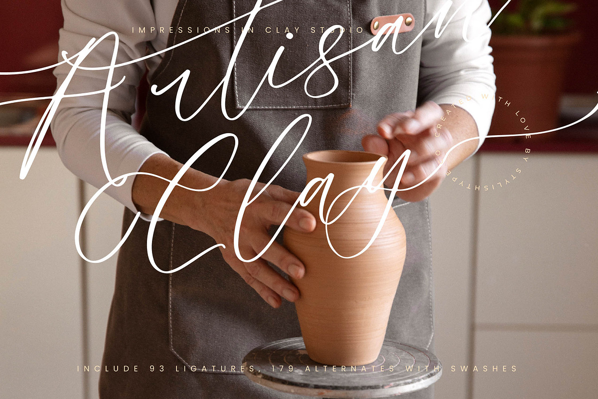 Melodic Banthera Beautiful Script, a Script Font by stylishtype.co (Photo 5 of 20)