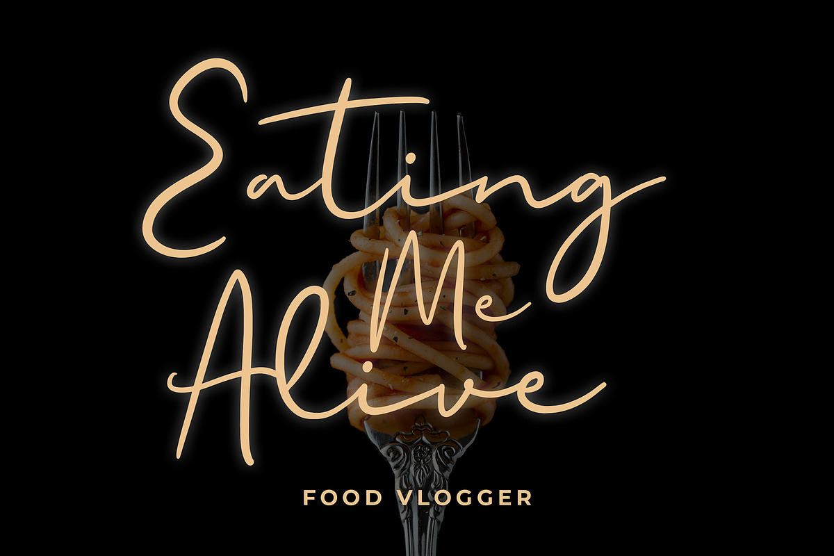 Asmira Signature Script Font, a Script Font by Formatika Studio (Photo 4 of 6)