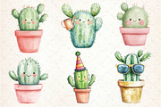 Cactus Doodle Sublimation Clipart, an Illustration by Dream Creation (Thumbnail 3 of 6)