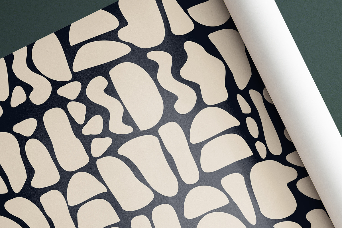 Abstract Stone Shapes, a Pattern Graphic by MalyskaStudio (Photo 20 of 21)