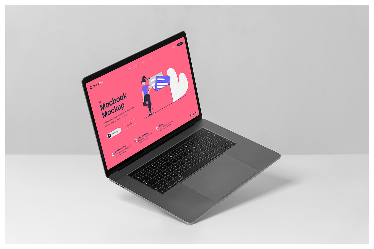 MacBook Mockups - Workspace Mockups, a Mac Mockup by Mr.Mockup™ (Photo 7 of 13)