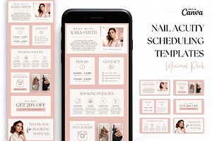 Nail Tech Acuity Scheduling • Canva