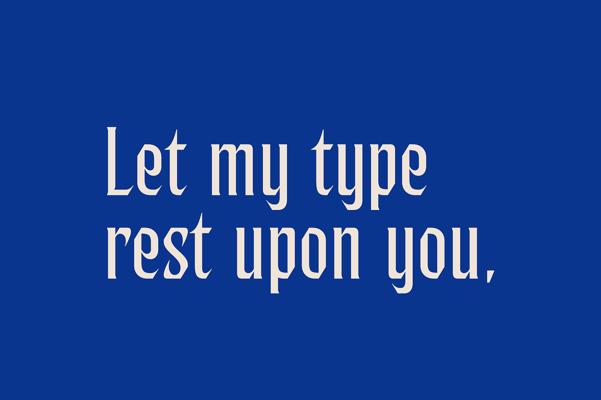 Akshita - Display Font, a Font by Uncarving (Photo 9 of 12)