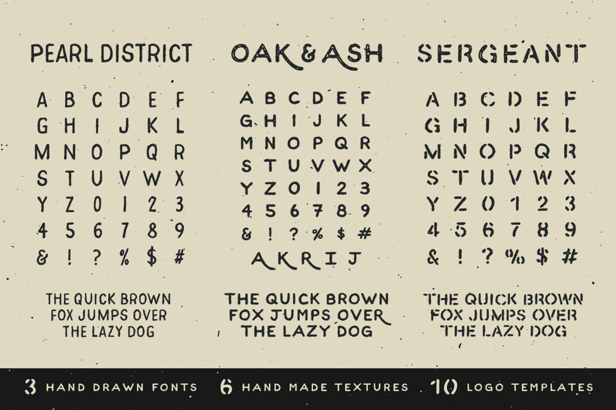 Hand Drawn Branding & Badge Kit, a Branding & Logo Template by James Lafuente (Photo 2 of 5)