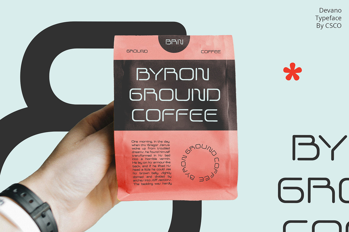 Devano – Futuristic Font, a Sans Serif Font by Craft Supply Co. (Photo 6 of 8)