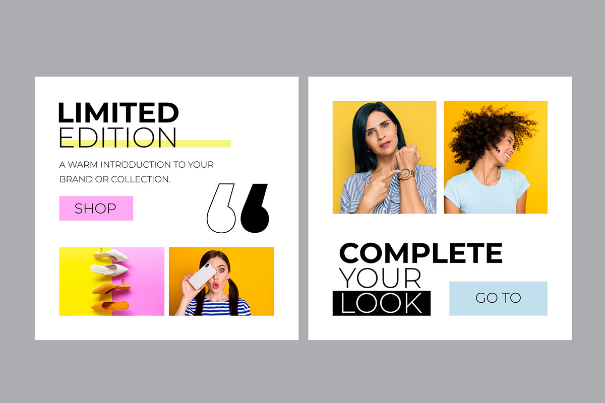 Fashion Social Media Post Template, an UI Kit Template by ContestDesign (Photo 5 of 6)