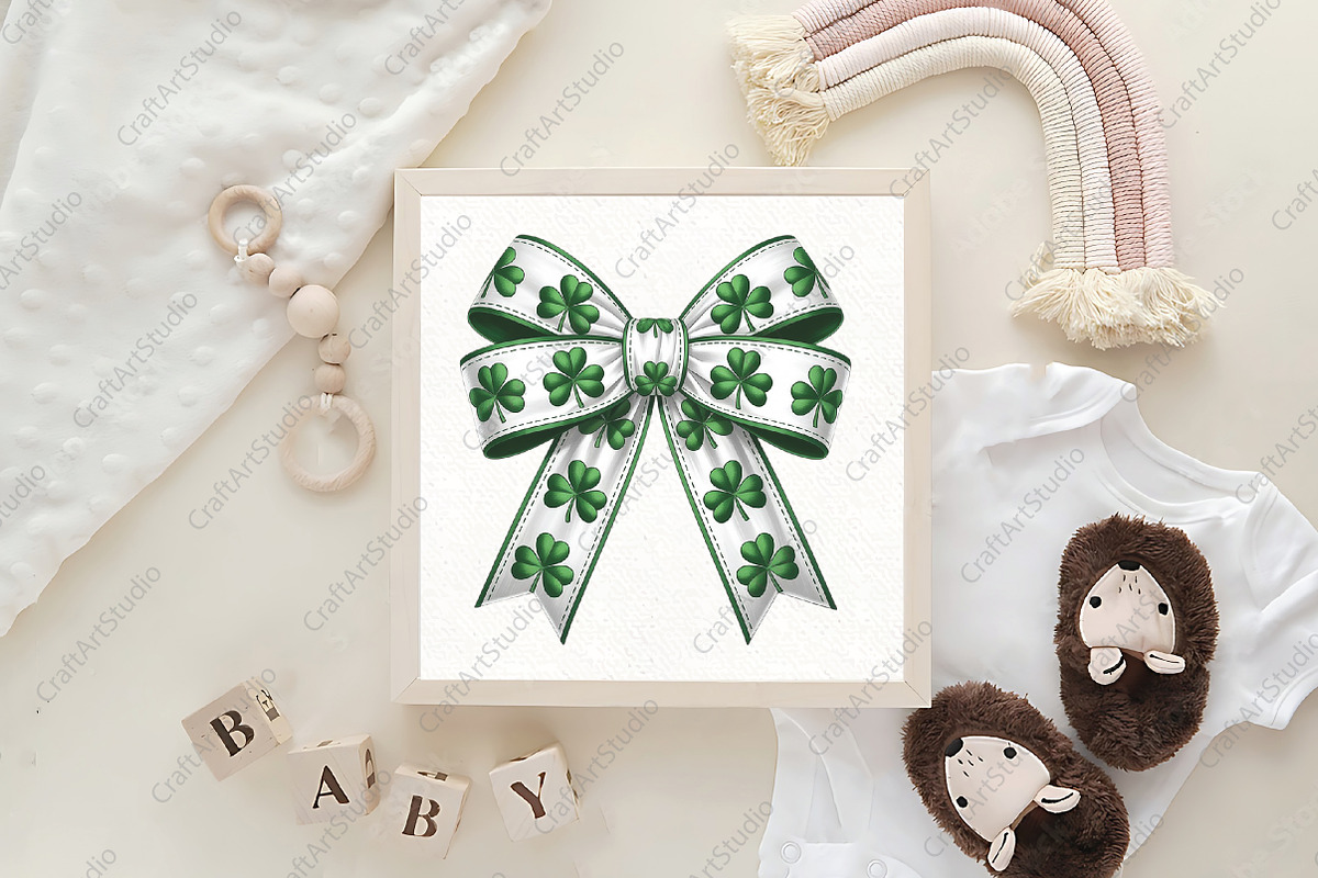 Retro Coquette St Patrick's Day PNG, an Illustration by CraftArtStudio (Photo 4 of 4)