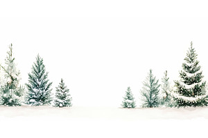 Collection of watercolor Christmas, an Illustration by Lermont51