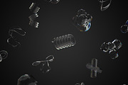 Dispersion 3D Glass Shapes Pack, an Object Graphic by Illustrava (Thumbnail 5 of 7)
