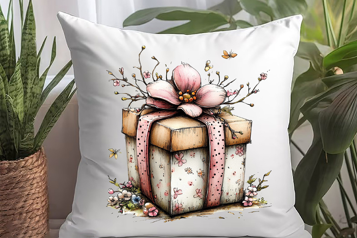 Pastel Easter Watercolor Clipart, an Illustration by Watercolor design (Photo 4 of 5)
