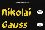 CS Waylen Drawn, a Blackletter Font by Craft Supply Co. (Thumbnail 2 of 8)