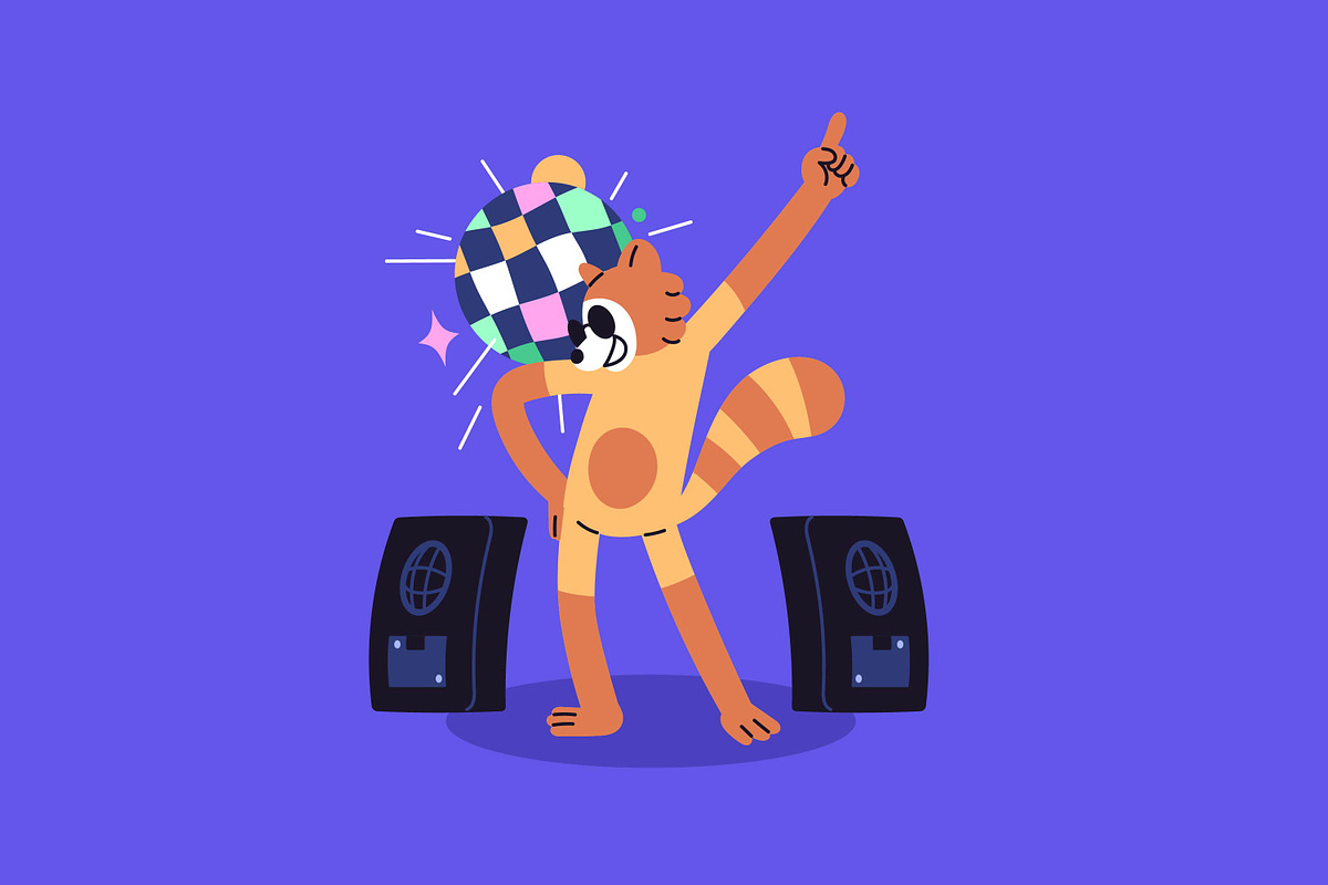 Party animals celebrate holiday set, an Animal Illustration by PaperTrident (Photo 13 of 22)