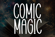 Comic Magic | Script Font, a Script Font by Scratchones (Thumbnail 1 of 8)