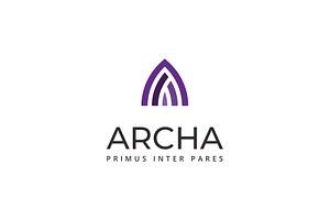 Arckha Letter A Logo Template