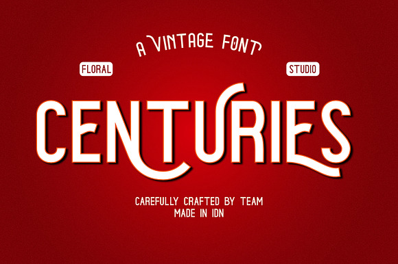 CENTURIES | A VINTAGE FONT preview 8