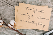 Overthink | Script Font, a Handwritten Font by Scratchones (Thumbnail 5 of 9)