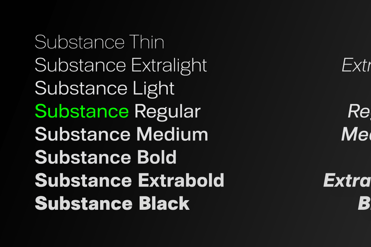 Substance Family 90% off preview 2