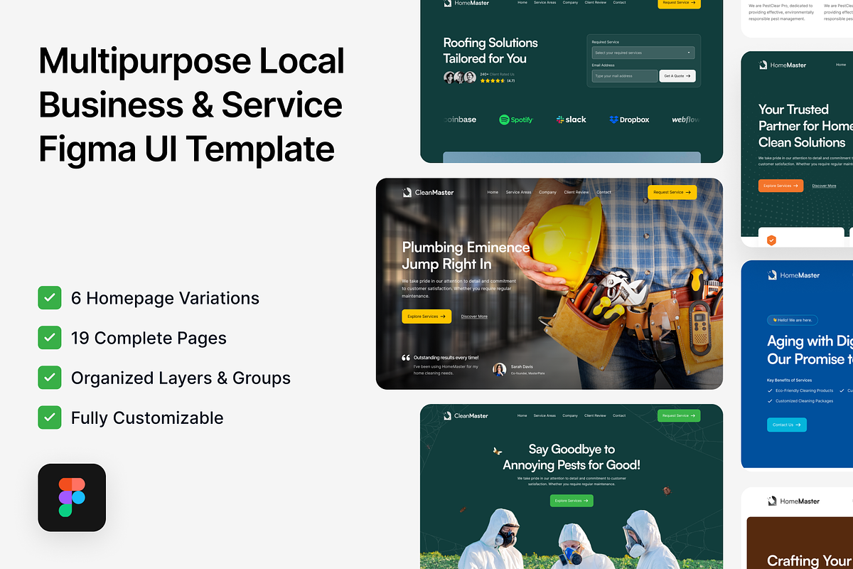 Multipurpose Local Business Template, an UI Kit Template by FinestDevs (Photo 1 of 4)