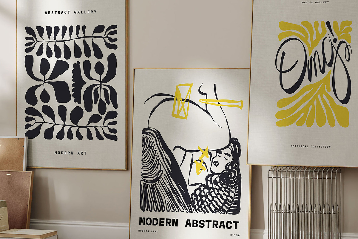 Modern Art | Creator Kit, an Object Graphic by KetteCreate (Photo 10 of 18)