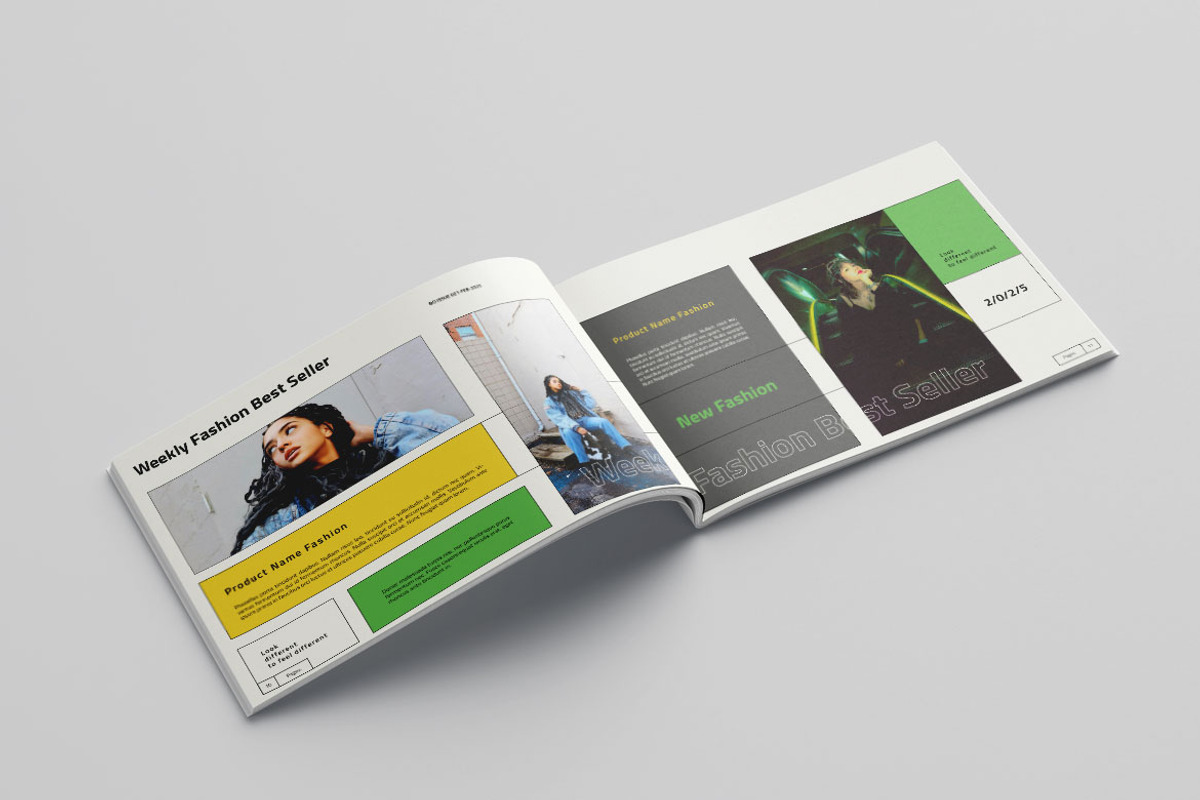 Fashion Lookbook Vol.40, a Brochure Template by Bewalrus Studio (Photo 3 of 9)