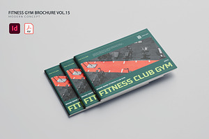Fitness Gym Brochure Vol.15, a Brochure Template by Bewalrus Studio