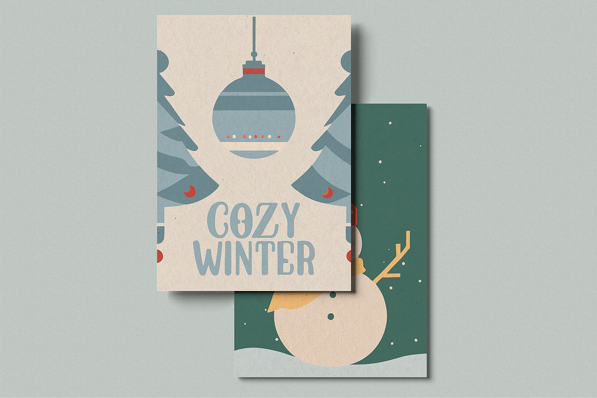 Retro Christmas Graphics Collection, an Object Graphic by NatalieArtsDenysenko (Photo 5 of 15)