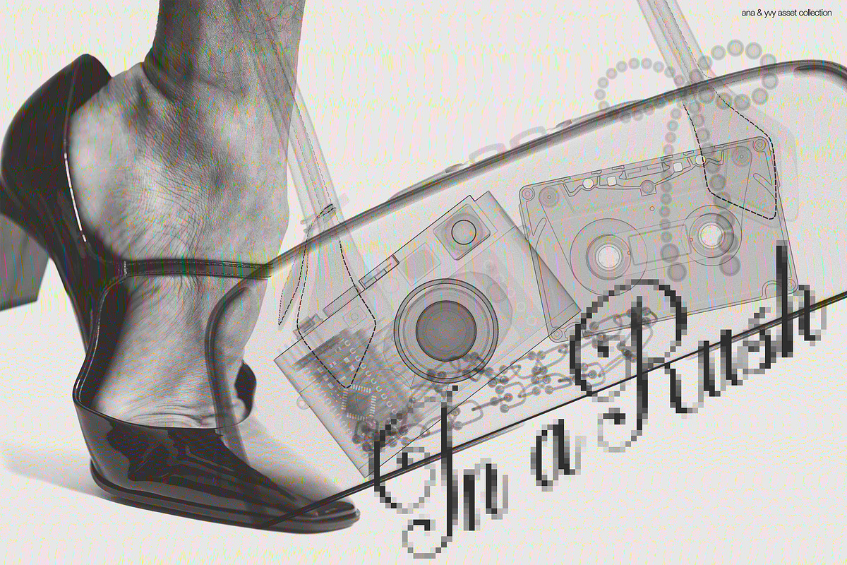 XRAY COLLAGE KIT | What's in my Bag, an Object Graphic by ana & yvy (Photo 7 of 20)