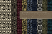 Africa Textile Fabric Tiles, a Texture Graphic by JoZOO (Thumbnail 3 of 3)