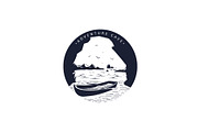 Beach Illustration Logo, a Branding & Logo Template by Piro Concept (Thumbnail 3 of 4)