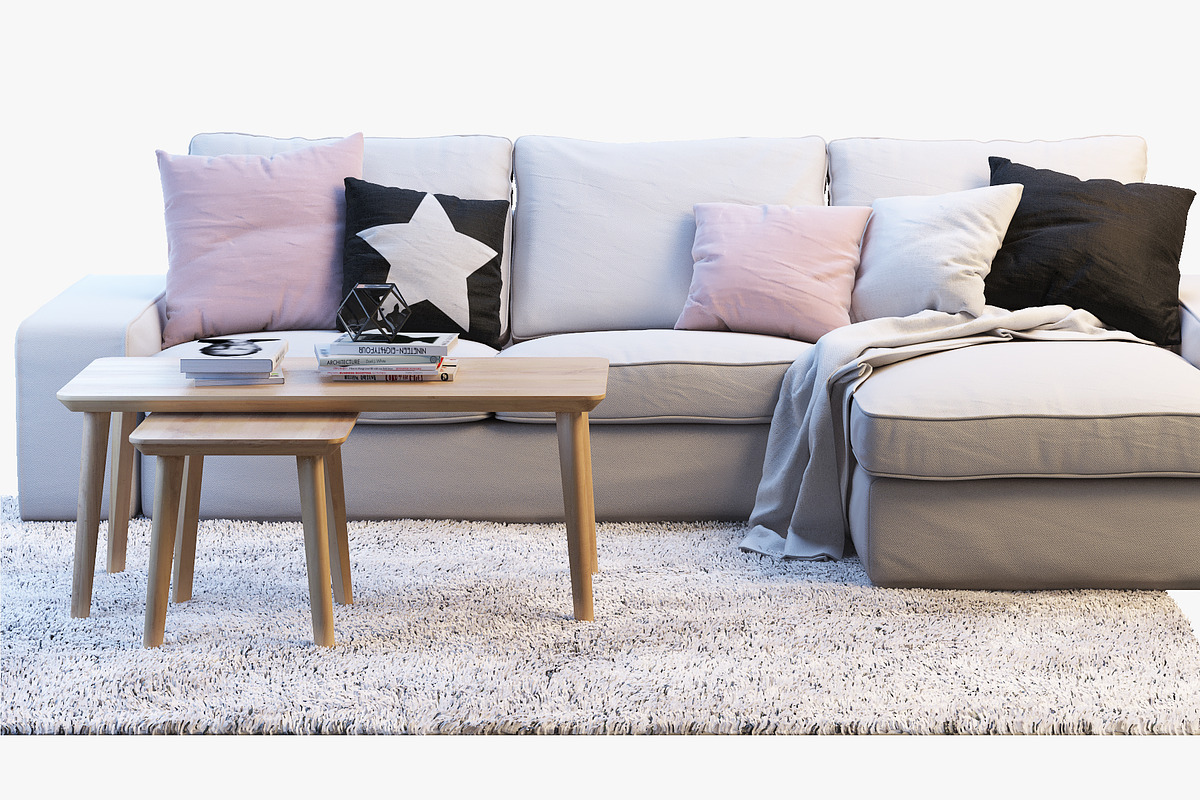 Chaise longue sofa 3d model, a Furniture 3D Model by 3dmitruk (Photo 2 of 11)