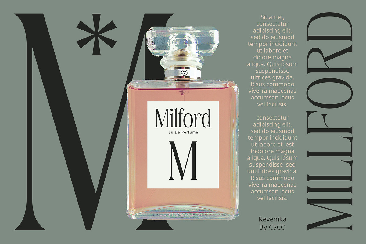 Revenika – Elegant Serif, a Serif Font by Craft Supply Co. (Photo 6 of 8)